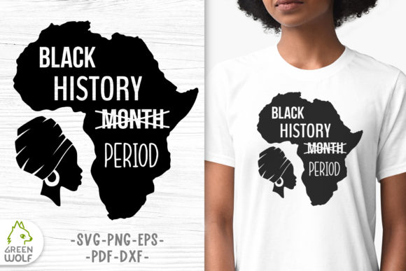 Black History Period Svg Design Review