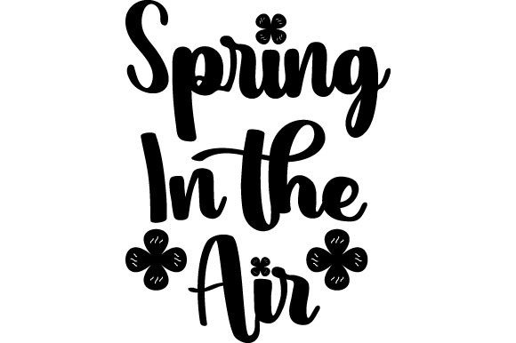 Calligraphy Quote Spring in Air Review