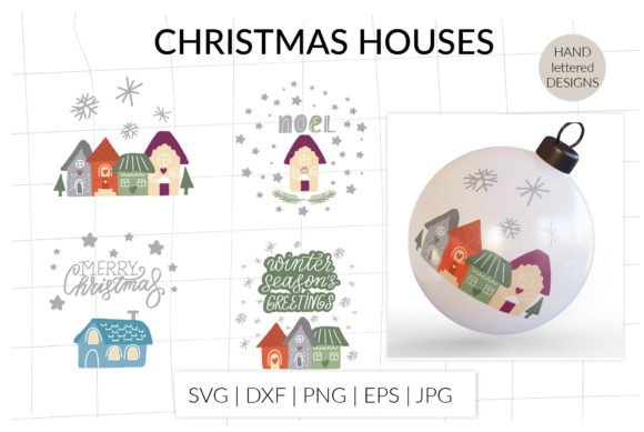 Christmas Houses SVG Bundle Review