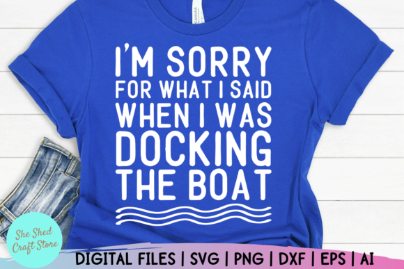 Funny Boating Quote Design, Lake Life
