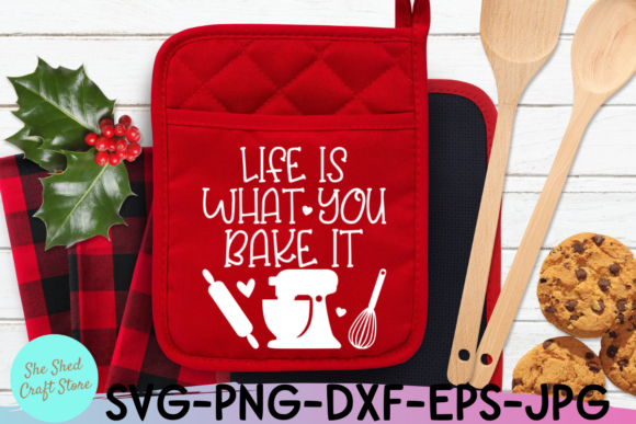 Life is What You Bake It Christmas Quote Embroidery Review