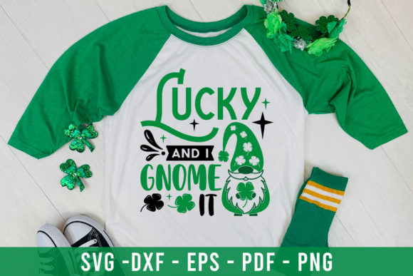 Lucky and I Gnome It, St Patrick s SVG Review