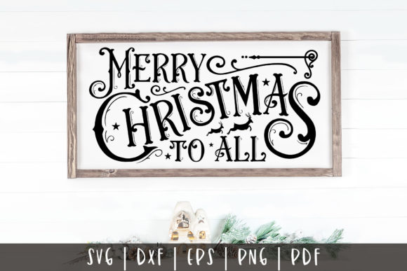 Merry Christmas to All Christmas SVG Review