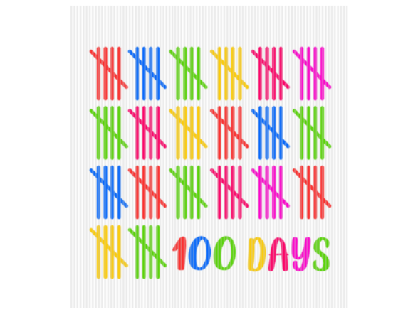Review: 100 Days of School Quote Graphic
