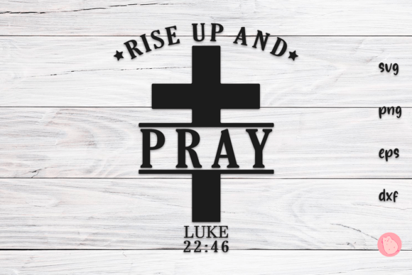 Rise Up and Pray Cross Quote Embroidery Review